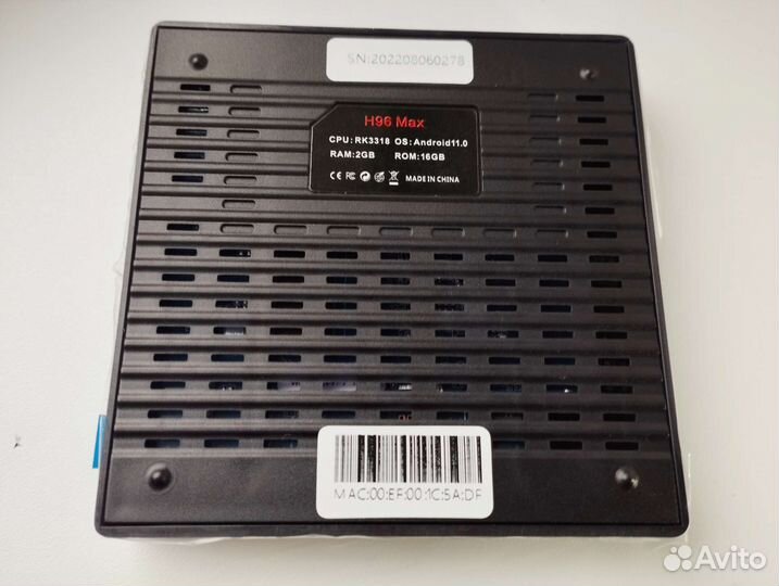 Тв приставка H96 Max 2/16Gb 4/64Gb новая