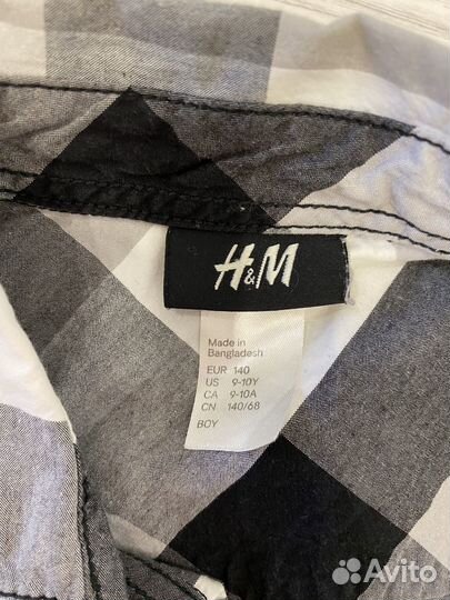 Шорты next и рубашка H&M на мальчика 140