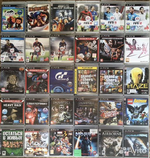 PlayStation 3 лицензионные диски