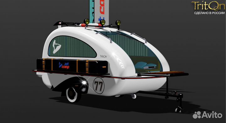 Унивepcaльный мини-кемпер Тritоn