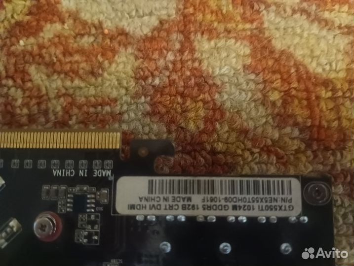 Видеокарта gtx 550 ti