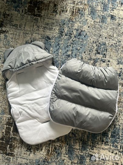 Зимний конверт в коляску