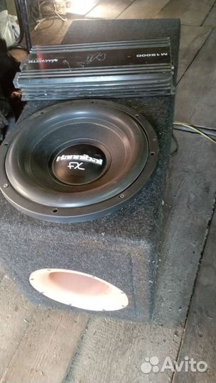 Сабвуфер 12 и моноблок