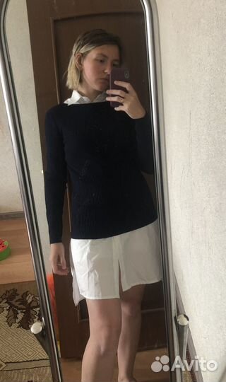 Вещи пакетом Рубашка Платье Джемпер Брюки, р.44-48