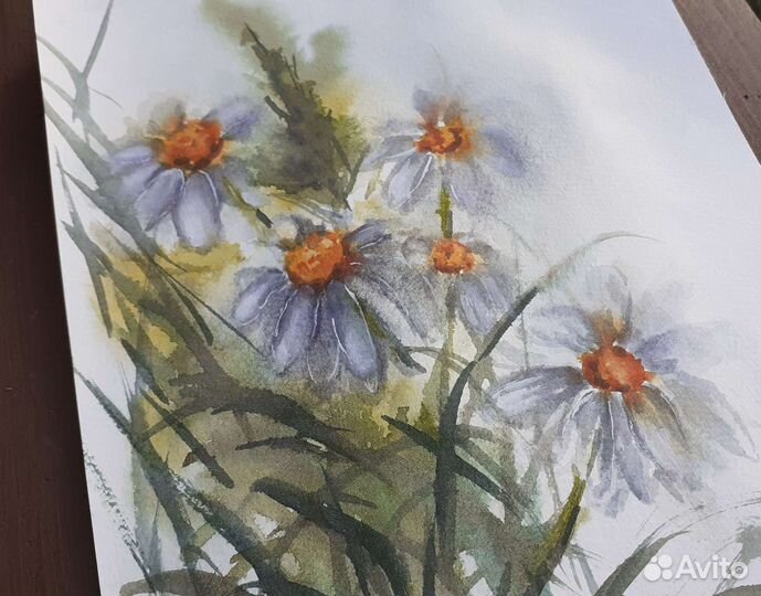 Картина акварелью: 