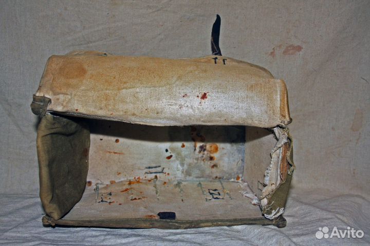 Старая военная сумка санразведка химразведка связь