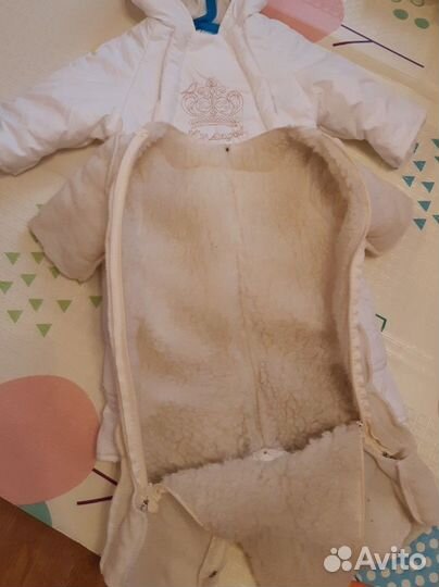 Зимний комбинезон трансформер 74 размер