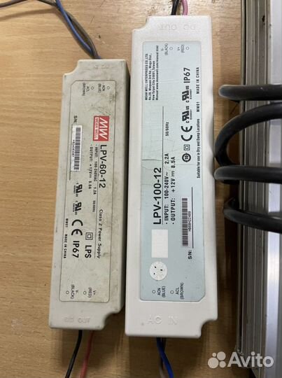 Блок питания 12v для светодиодных банеров