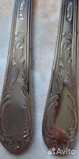 Набор столовых приборов СССР, 12 шт, нержавейка