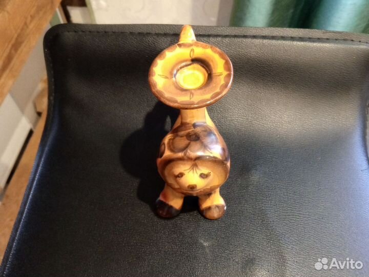 Подсвечник лев. Зик Конакова