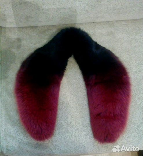 Воротник из песца