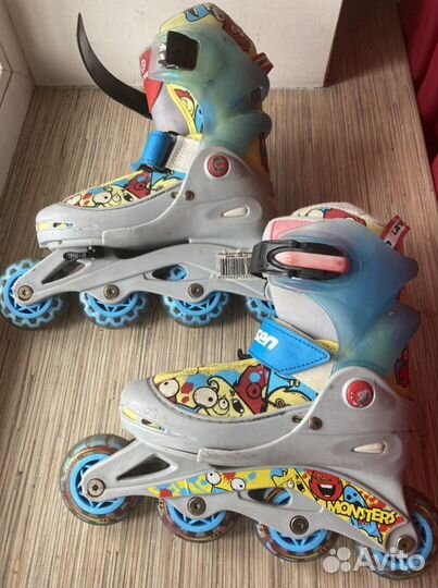 Ролики детские раздвижные 30-33