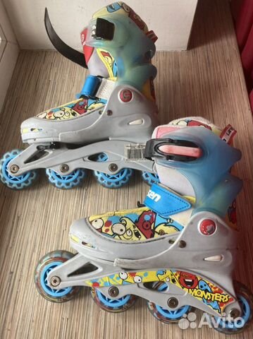 Ролики детские раздвижные 30-33