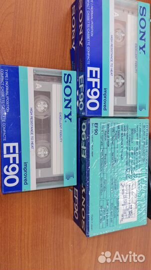 Аудиокассеты новые запечатанные