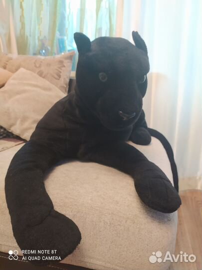 Большая мягкая игрушка пантера