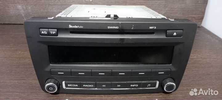 Магнитола swing. Шкода октавия А5