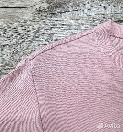 Женская бледно-розовая майка футболка Ralph Lauren