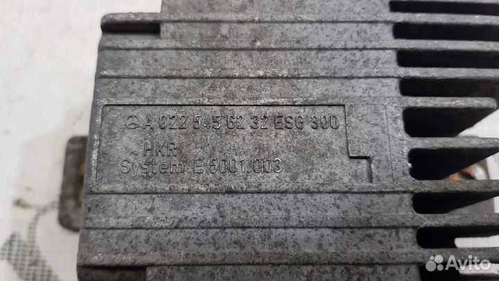 Блок управления вентилятора на Mercedes W210