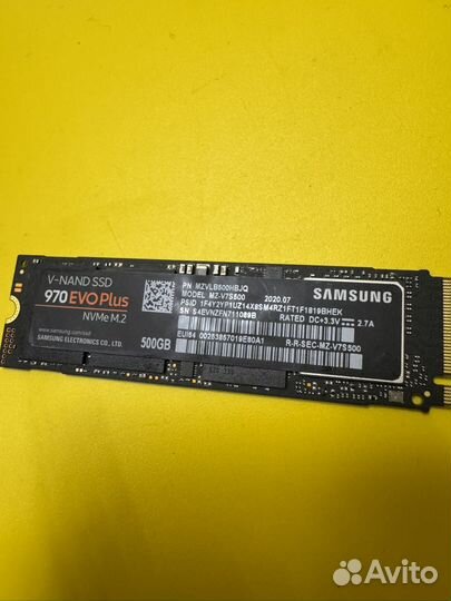 SSD Samsung 970 EVO Plus 500GB m.2 2280