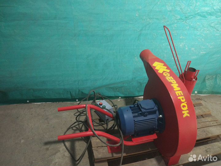 Зернодробилка Лидер 5,5 кВт роторная