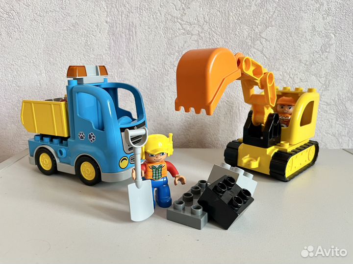 Лего Дупло Стройка 3 набора 10812, 10811, 10518