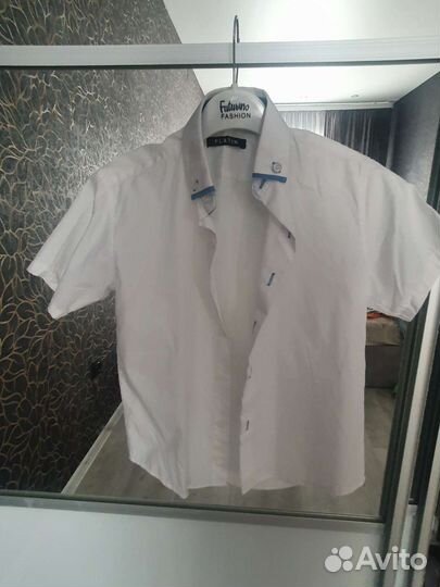Рубашки для мальчика школьные 128 размер