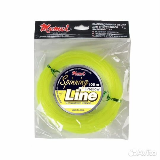 Леска Momoi Spin.Line F-Y 1,00мм,70,0кг100 м,3шт