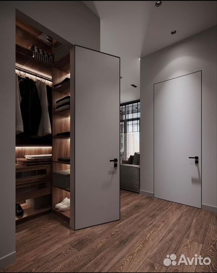 Скрытые двери невидимки invisible