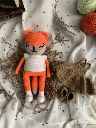 Вязаные игрушки ручной работы