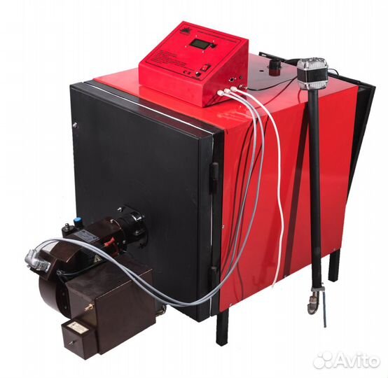 Котел на отработке отопительный с горелкой