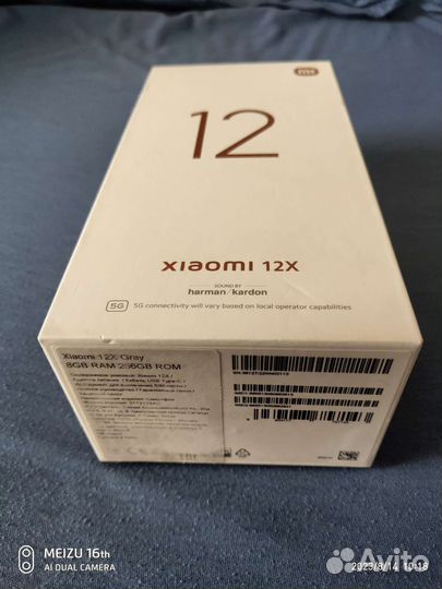 Xiaomi 12X, 8/256 ГБ