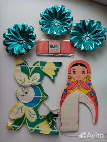 Ёлочные игрушки СССР