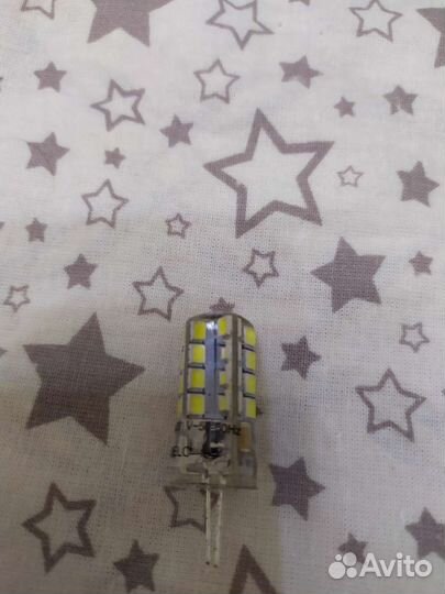 Светодиодная лампа Ecola G4 220 вт. набор 10 шт