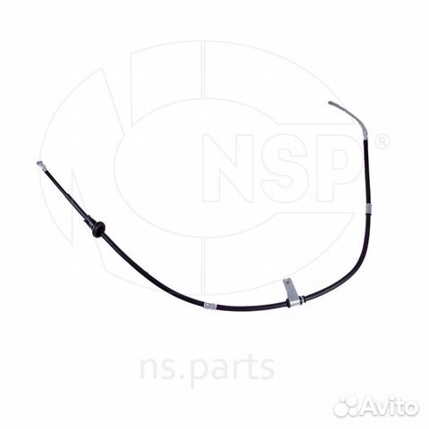 Трос стояночного тормоза правый hyundai accent