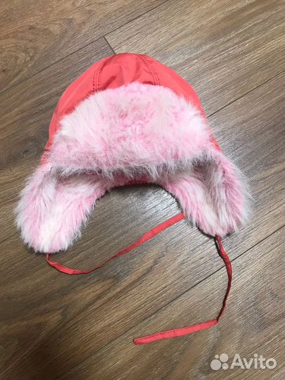 Шапка демисезонная, шапка- шлем 46-48 осень