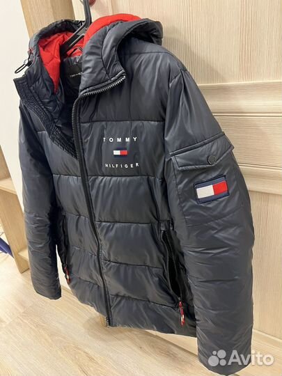 Tommy hilfiger пуховик