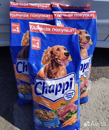 Корм для собак chappi