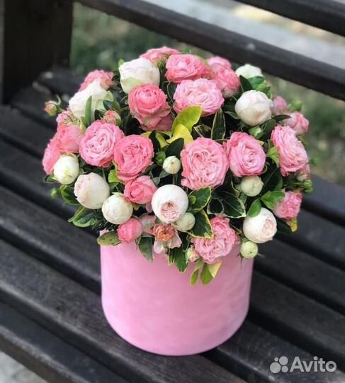 Букеты из живых цветов