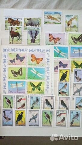 Марки СССР Фауна 1975-1979г