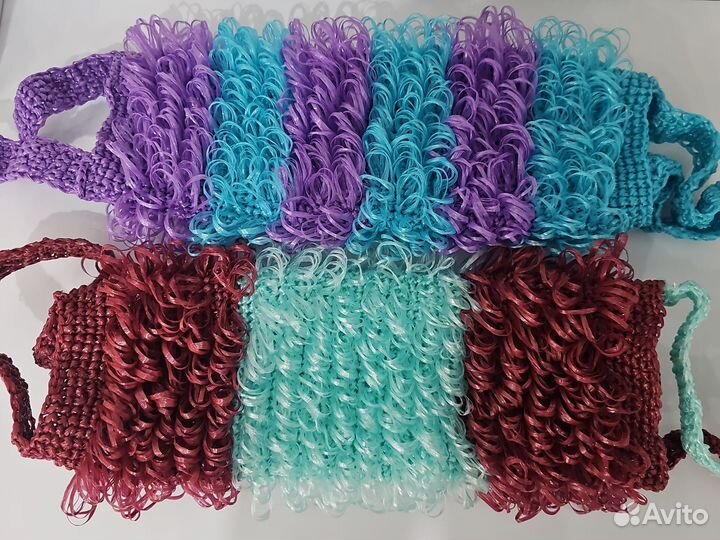 Мочалка ручной работы