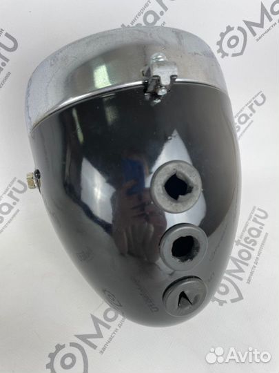 Фара Иж 6В старого образца в сборе с замком зажига