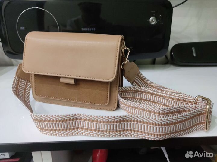 Сумка женская коричннвая