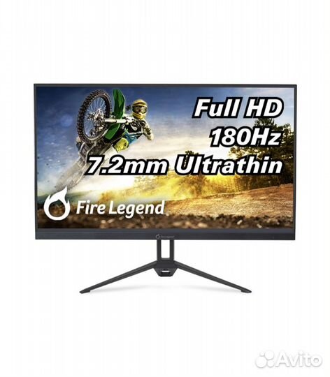 23,8 Игровой Новый - 180Гц, IPS, FullHD, hdmi/DP