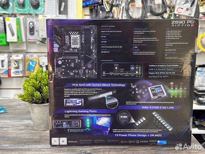 Материнская плата asrock Z690 PG Riptide