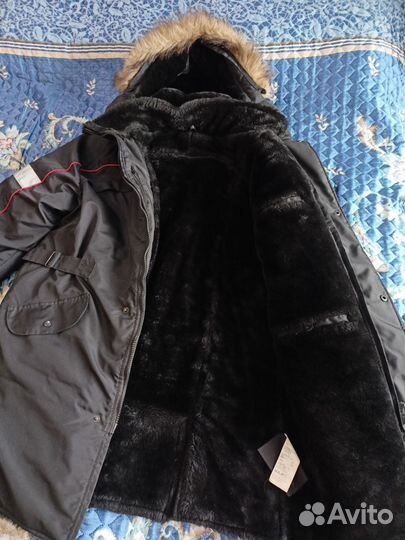 Полупальто зимнее мужское
