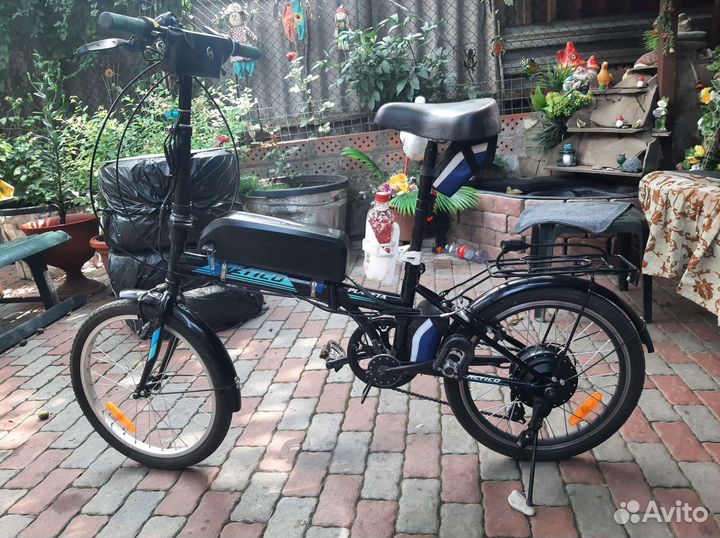 Электровелосипед складной 500ват