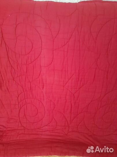 Одеяло ватное детское б/у, размер 122х116