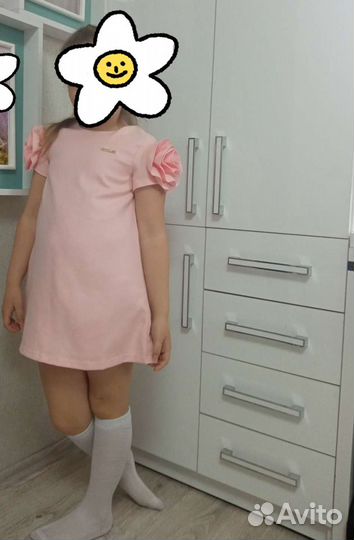 Нарядное платье для девочки 5-6 лет