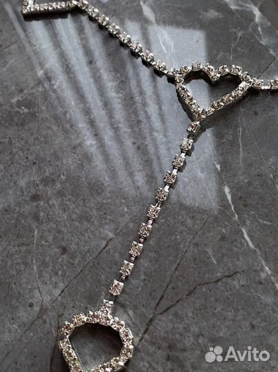 Пояс со стразами