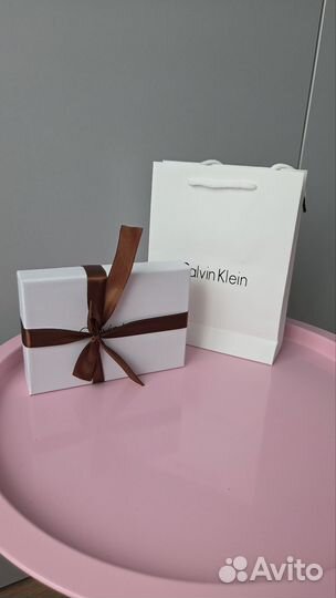 Кошелек +брелок Calvin klein